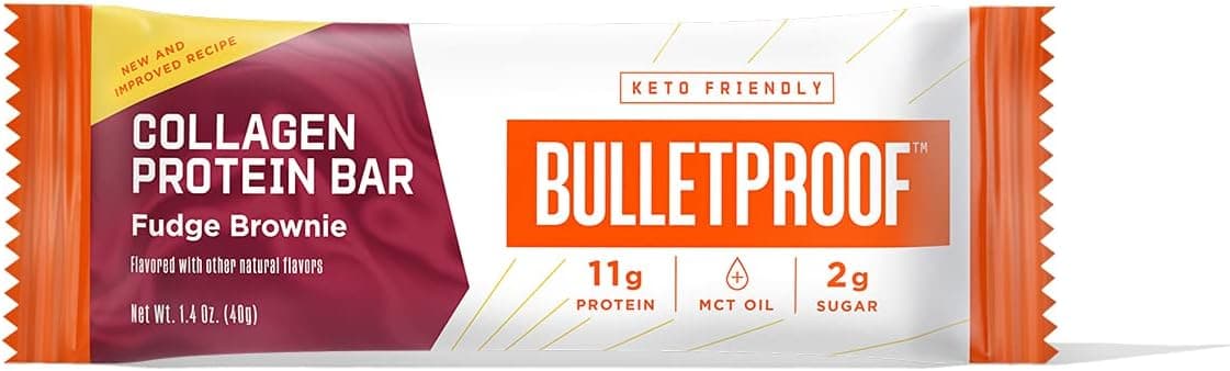 BULLETPROOF Chocolate Collagen Protein Bar, 1.58 OZ - nullg protein protein bars