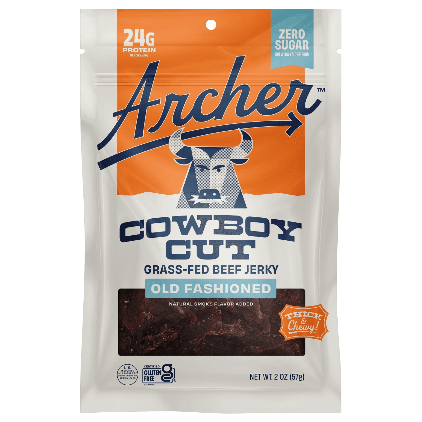 Zero Sugar Beef Jerky - 12g protein