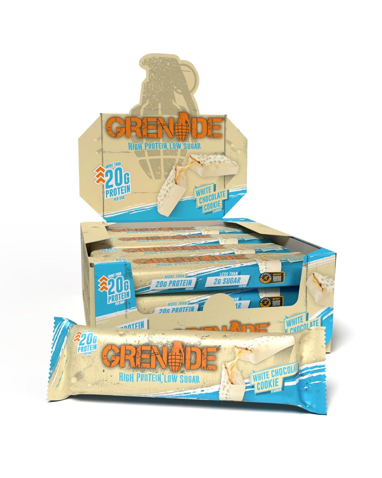 Grenade Carb Killa White Chocolate Cookie by Grenade - 23g protein