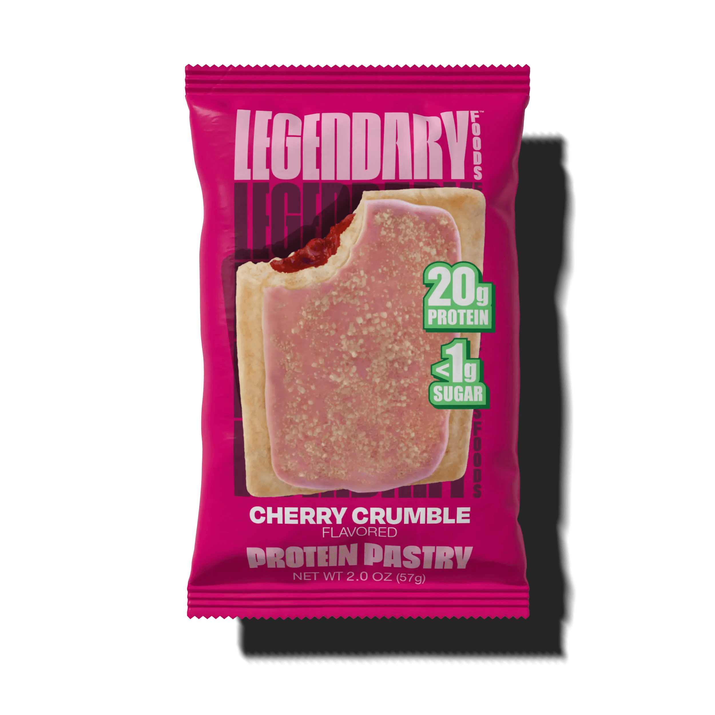Cherry Crumble Protein Pastry - 20g protein protein desserts