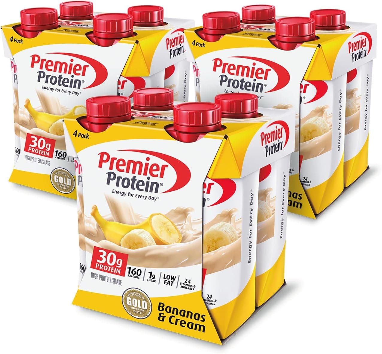 Premier Protein 30g Protein Shake, Banana, 12 Count by Premier Protein - nullg protein