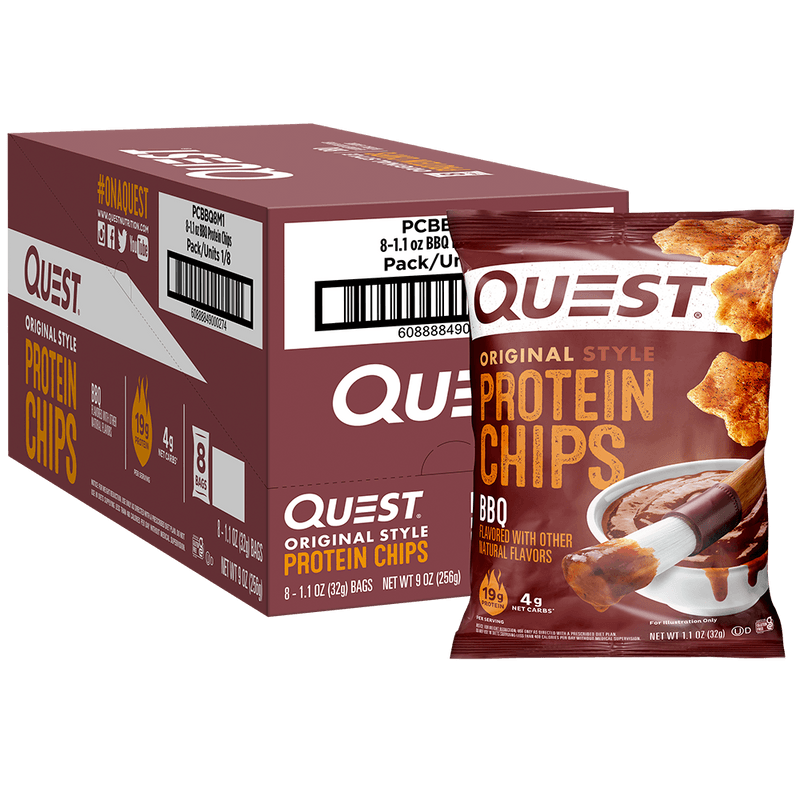 Quest BBQ Protein Chips - 19g protein