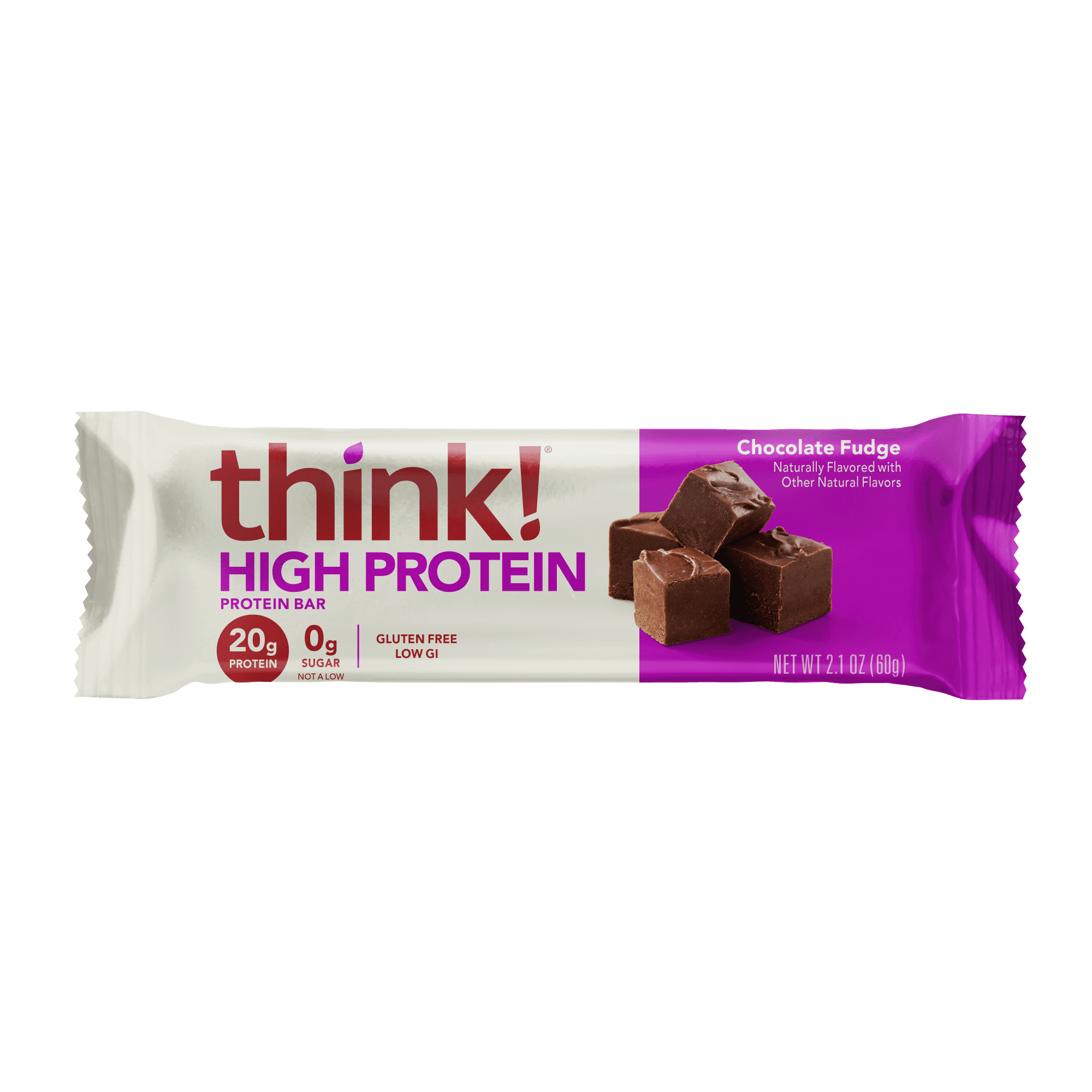 think! High Protein Bar, Chocolate Fudge - 20g protein