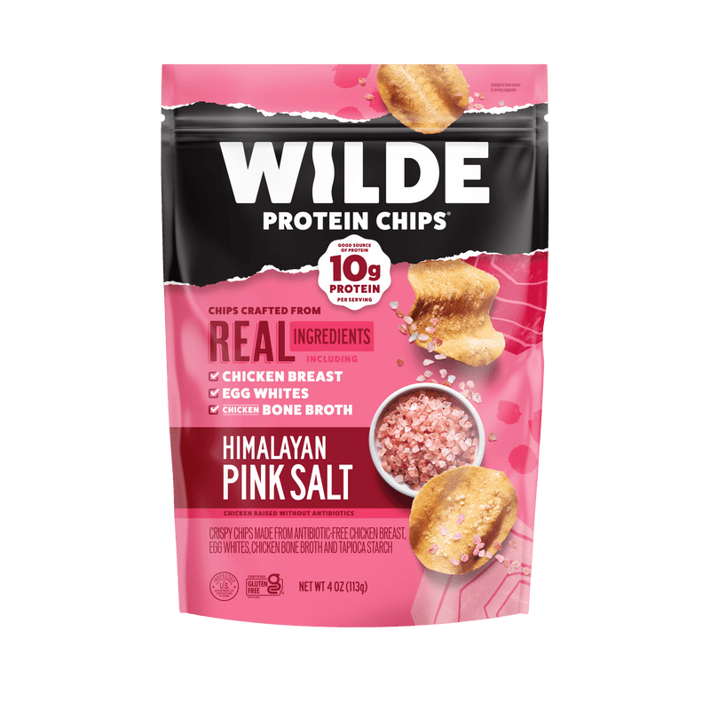 Wilde Himalayan Pink Salt Chicken Chips - 10g protein
