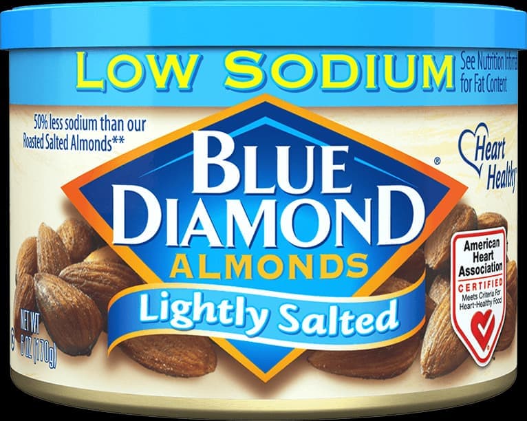Lightly Salted Almonds by Blue Diamond - 6g protein