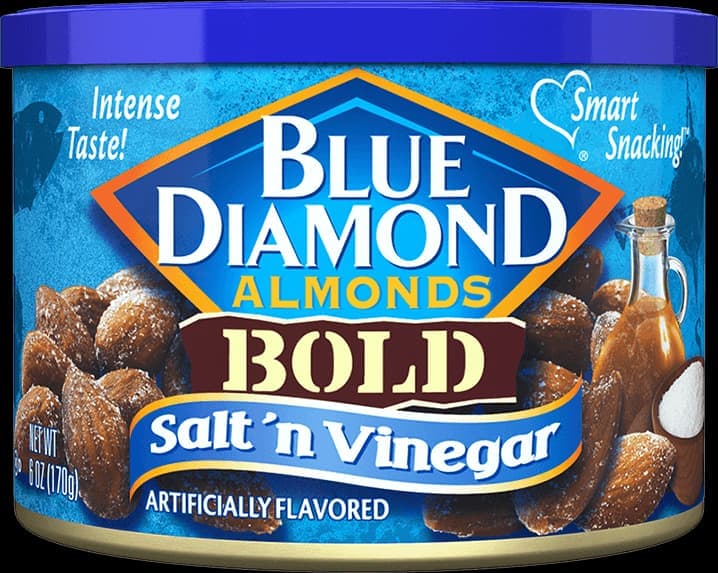 Salt & Vinegar Almonds by Blue Diamond - 6g protein