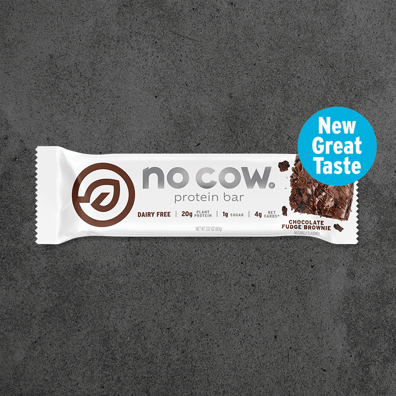 No Cow Chocolate Fudge Brownie