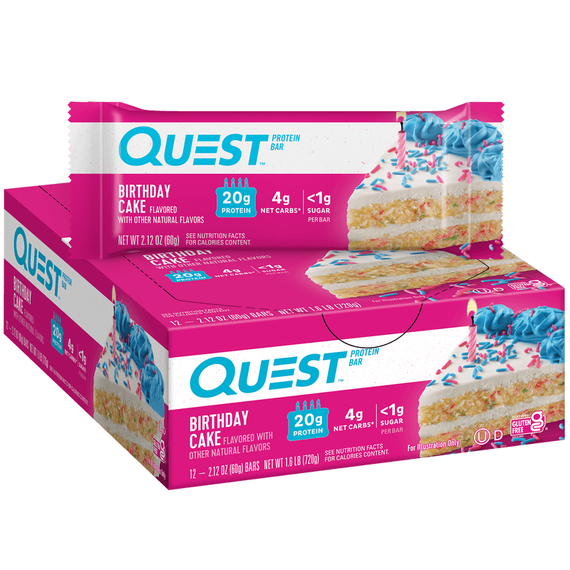 Quest Birthday Cake by Quest Nutrition - 20g protein