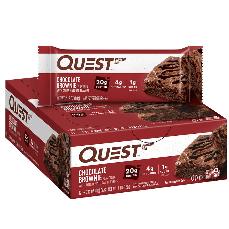 Quest Chocolate Brownie by Quest Nutrition - 20g protein