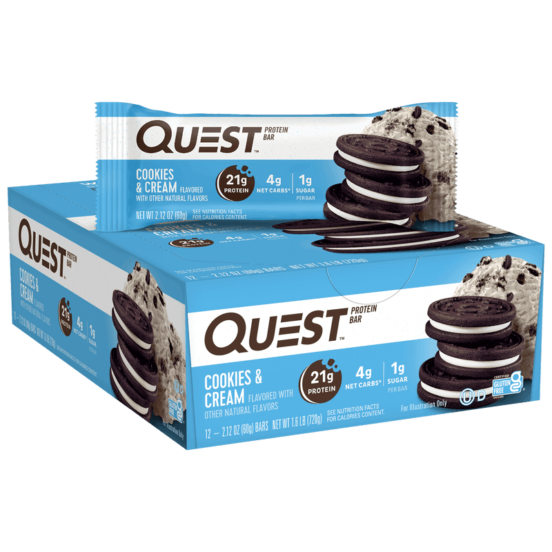 Quest Cookies & Cream by Quest Nutrition - 20g protein